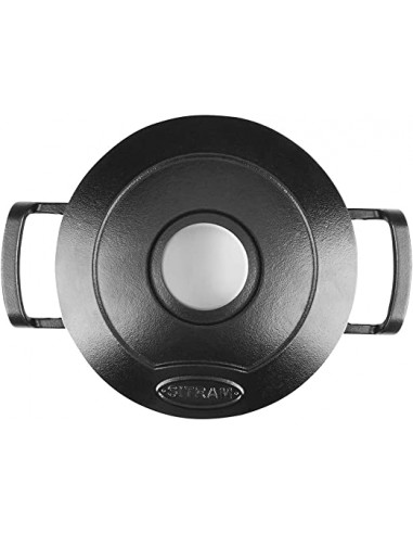 cocotte Sitram Sitrabella fonte 4 litres Oval noir 711091 Tunisie Prix
