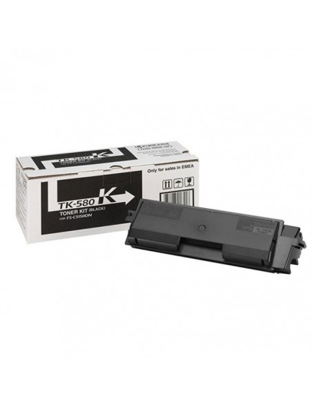 Toner laser original KYOCERA Noir TK-580K