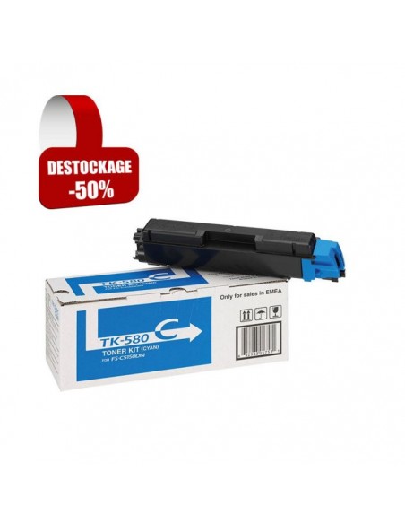 Toner Kyocera Cyan TK-580C Tunisie