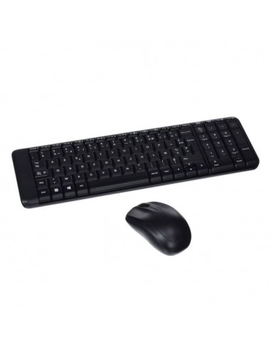 Ensemble clavier & souris Logitech MK220 Sans Fil Noir 920-008318