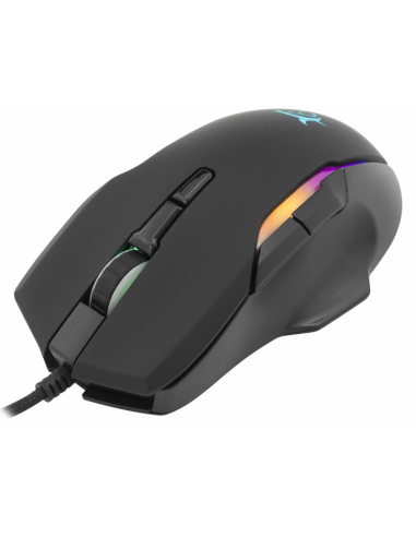 Souris Gamer Filaire White Shark GM-9009 Morholt RGB Noir