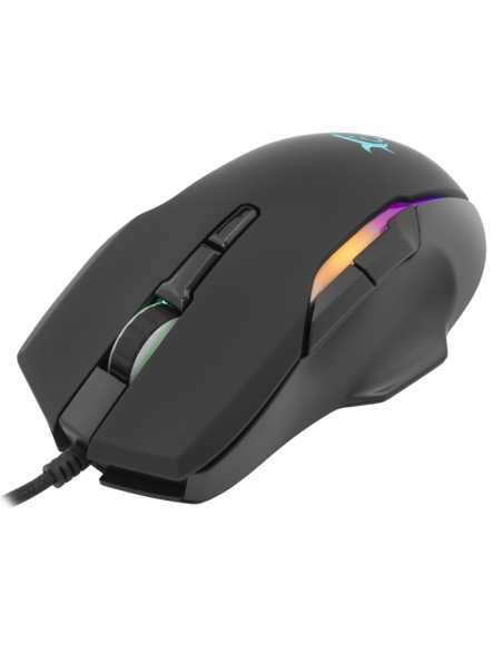 Souris Gamer Filaire White Shark GM-9009 Morholt RGB Noir