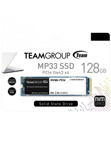Disque Dur Interne SSD M.2 TeamGroup MP33 / 128 Go Tunisie