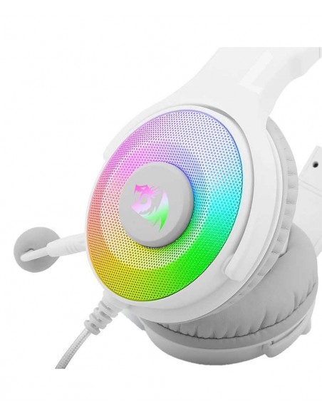 Micro Casque Gamer REDRAGON Pandora Blanc (H350W-RGB) Micro Casque Gamer REDRAGON Pandora Blanc (H350W-RGB)