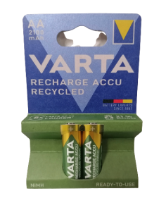 Pile Varta 2100 mAh rechargeable Recycled LR6 BP2 Tunisie 2