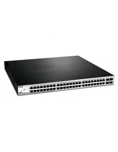 Smart Switch montable 48 ports Poe Gigabit + 4 ports combo SFP 2