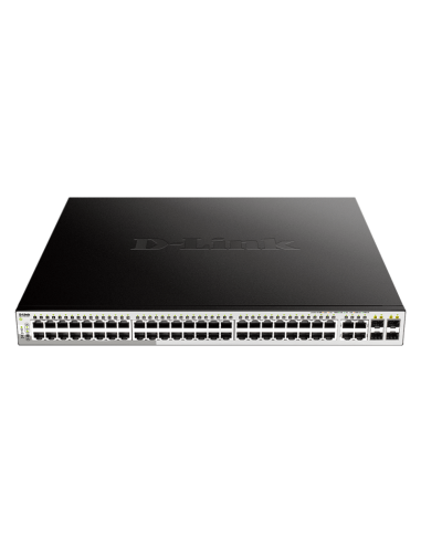 Smart Switch montable 48 ports Poe Gigabit + 4 ports combo SFP