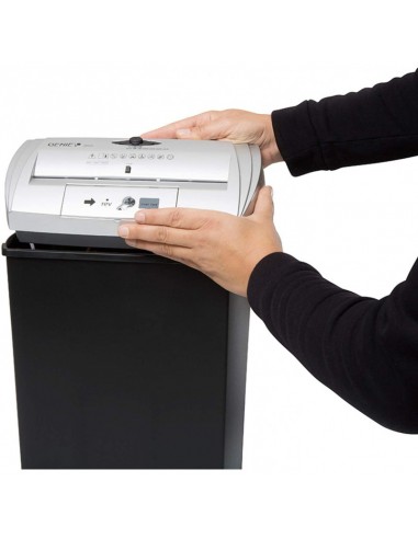 Destructeur de documents coupe en bandes Olympia Génie 250CD noir