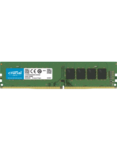 Barrette mémoire Crucial 8Go DDR4-3200 UDIMM