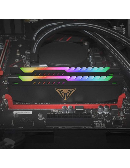 Patriot Memory Viper Steel RGB DDR4 3200MHZ 8Go Patriot Memory Viper Steel RGB DDR4 3200MHZ 8Go