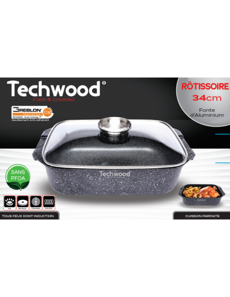 rotissoire techwood tp-34ro 34-cm tunisie prix