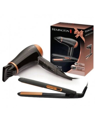 Coffret cadeau Remington Sèche cheveux et Lisseur D3012GP