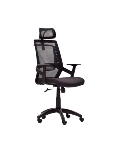 chaise de bureau PLATINIUM noir chaise de bureau PLATINIUM noir