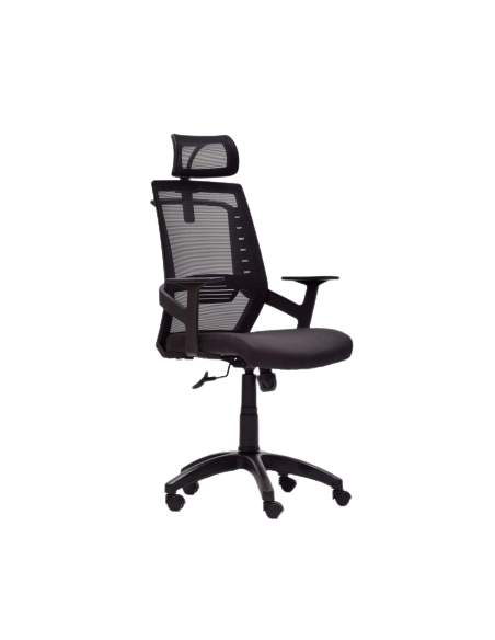 chaise de bureau PLATINIUM noir chaise de bureau PLATINIUM noir