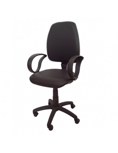 chaise de bureau Brio Haut dossier avec accoudoirs noir