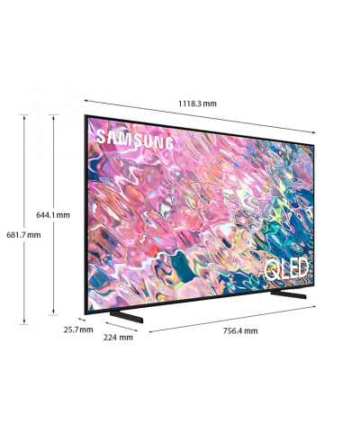 TV Samsung 55 pouces Q60B QLED 4K Smart TV Série 6 QA55Q60BAUXMV TV Samsung 55 pouces Q60B QLED 4K Smart TV Série 6 QA55Q60BAUXMV