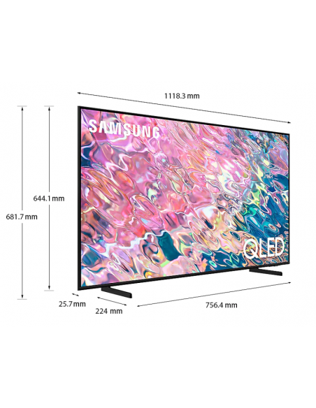 TV Samsung 55 pouces Q60B QLED 4K Smart TV Série 6 QA55Q60BAUXMV TV Samsung 55 pouces Q60B QLED 4K Smart TV Série 6 QA55Q60BAUXMV