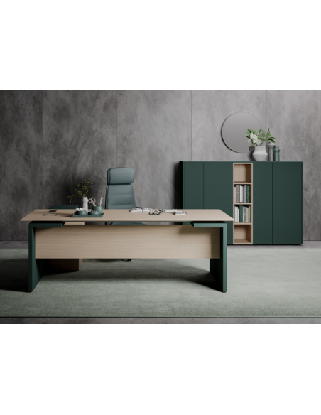 bureau de direction crown caisson vert blanc bureau de direction crown caisson vert blanc