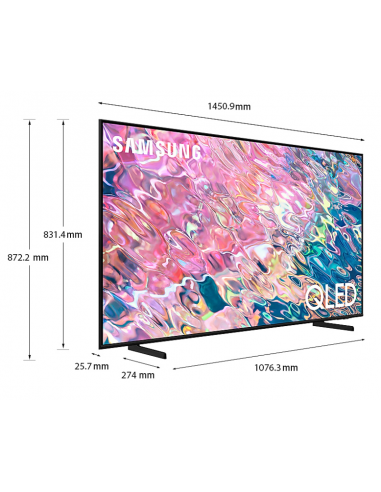 TV Samsung 65 Q60B QLED 4K Smart TV Série 6 TV Samsung 65 Q60B QLED 4K Smart TV Série 6