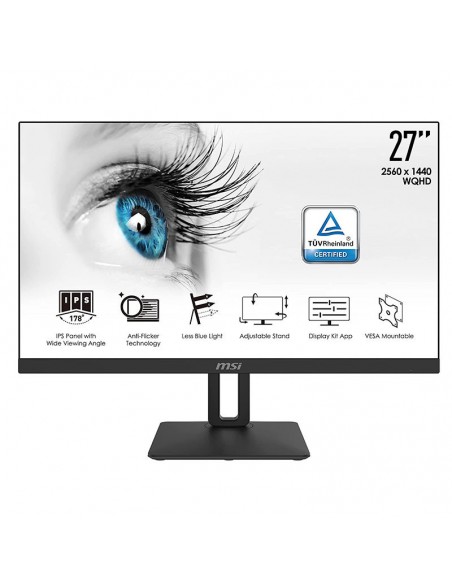 écran Gamer MSI Pro 27 WQHD IPS écran Gamer MSI Pro 27 WQHD IPS