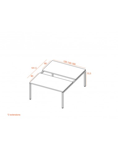 Bureau partagé 6 personnes - SPIRIT-P