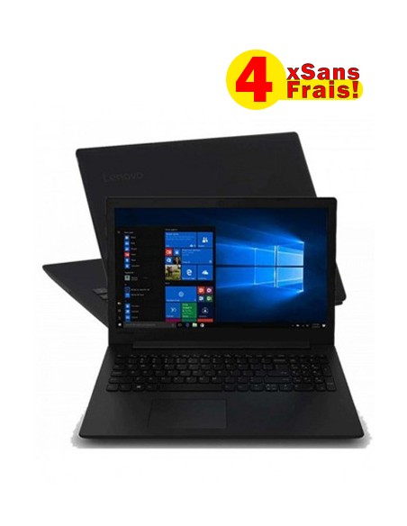 PC Portable LENOVO IdeaPad 330 / 4Go / 1To / Noir