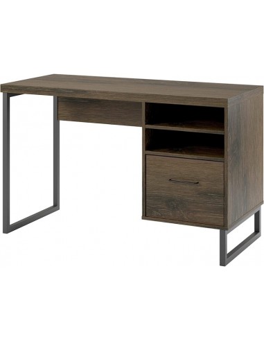 Bureau d'ordinateur SOLID marron