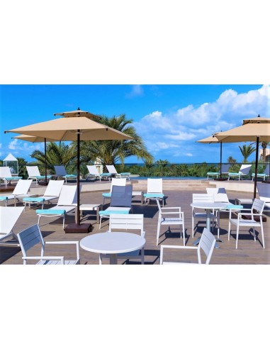 parasol carré Carthaginoise 2m x 2m