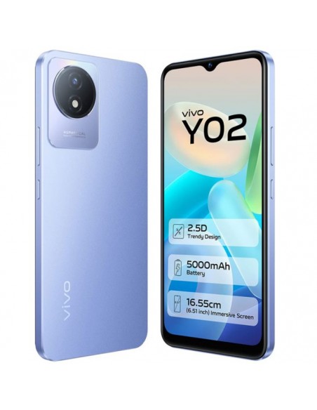 smartphone Vivo Y02 bleu Tunisie smartphone Vivo Y02 bleu Tunisie