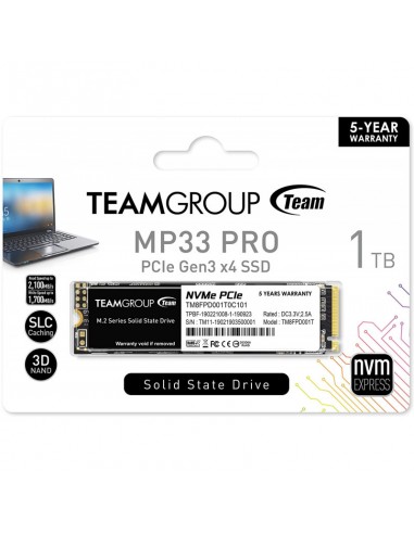 Disque Dur Interne SSD M.2 TEAMGROUP MP33 PRO / 1 TO Technopro