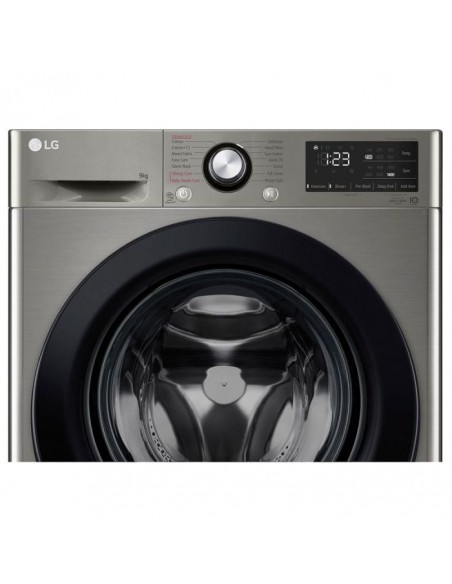 Le secret d'une propreté éclatante : Le lave-linge frontal LG Vivace - Silver, votre partenaire pour des vêtements impeccables