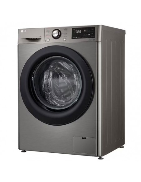 Lave-linge frontal LG Vivace - Silver : Une esthétique moderne pour une propreté sans compromis.