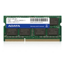 Barrette Mémoire Adata 4 Go DDR3 L3 Barrette Mémoire Adata 4 Go DDR3 L3