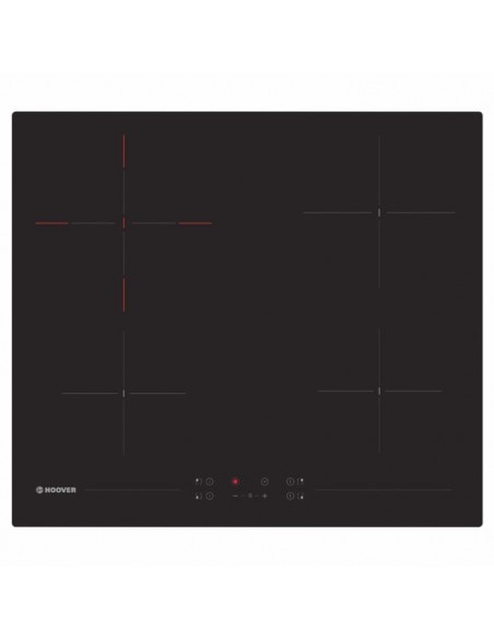 Plaque de Cuisson Électrique HOOVER HH64DCT 4 Feux 60 cm - Noir Plaque de Cuisson Électrique HOOVER HH64DCT 4 Feux 60 cm - Noir