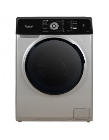 Performance et élégance réunies. La Machine à Laver Automatique BRANDT BAL82SBL - 8KG - Black Edition