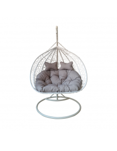 BALANÇOIRE RELAX BLANC/GRIS ( B.G) 2