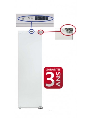 congélateur vertical Telefunken 221 litres Tunisie FRIG-2791E