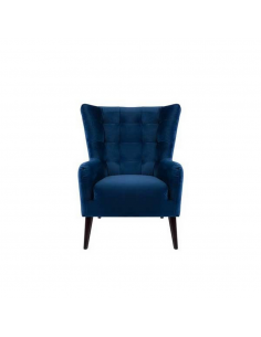 Le fauteuil Casey ES bleu RAIN 22" : l'élégance qui se détend en une seule ligne