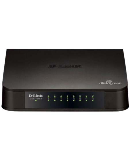Switch D-Link 16 ports 10/100Mbps