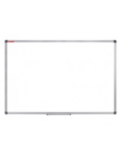 Tableau blanc magnétique de haute qualité avec cadre en aluminium classique.