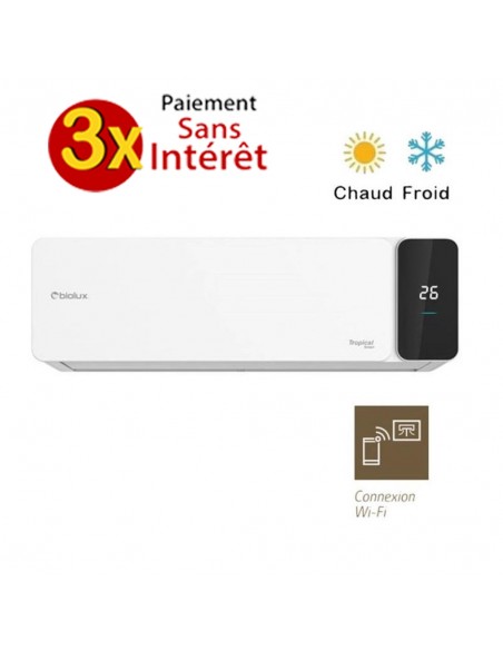 Climatiseur Biolux 9000 BTU Tropical Smart Chaud&Froid M-91CFTS Climatiseur Biolux 9000 BTU Tropical Smart Chaud&Froid M-91CFTS