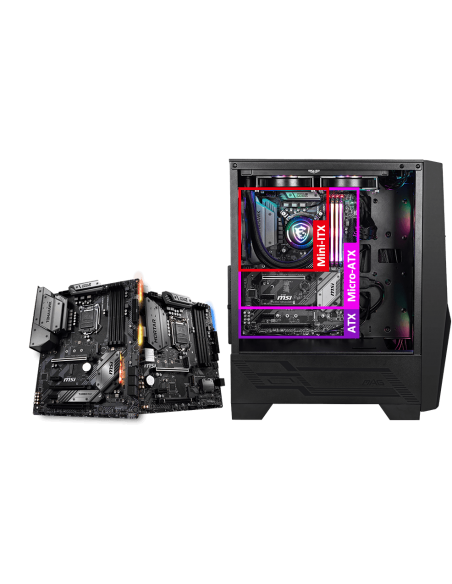 La combinaison parfaite : PC Gamer InfernoX, I3-12100, RTX 3050, 16Go RAM, 512Go SSD