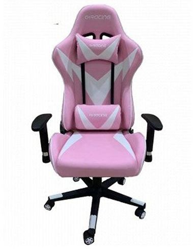 Chaise Pilote Gaming - Rose (4400015052-Pink)