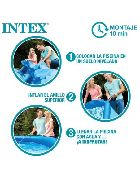 Intex piscine gonflable avec pompe 28108NP Easy 244 x 61 cm Intex piscine gonflable avec pompe 28108NP Easy 244 x 61 cm