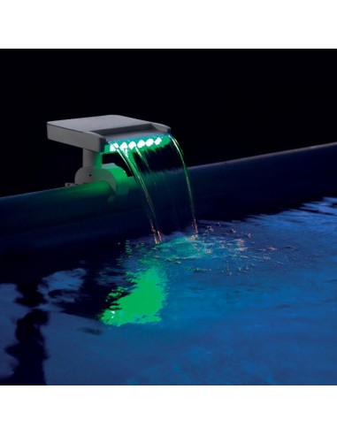 Cascade piscine LED multicolore Cascade piscine LED multicolore