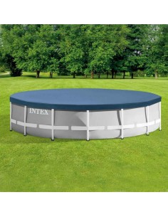 Bâche de protection Intex pour Piscine tubulaire diamètre 4,57 m (28032) 2