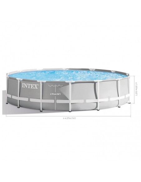 Piscine Prism Frame ronde 4.27 x 1.07 m Piscine Prism Frame ronde 4.27 x 1.07 m