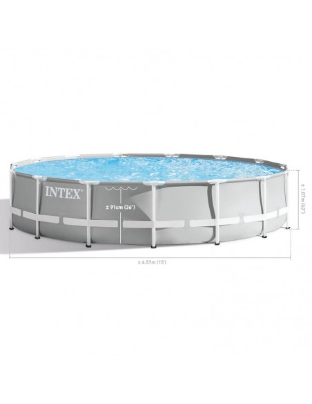 Piscine Prism Frame ronde 4.27 x 1.07 m Piscine Prism Frame ronde 4.27 x 1.07 m