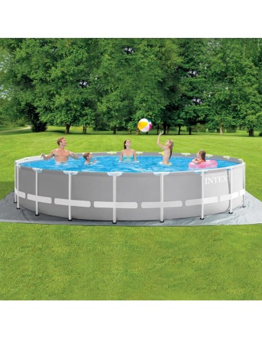 Piscine Prism Frame ronde 6.10 x 1.32 m Piscine Prism Frame ronde 6.10 x 1.32 m