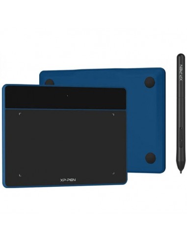 Exprimez votre créativité avec la tablette graphique XP-PEN Déco Fun XS - Bleu (DECO-FUNXS-BLUE)!